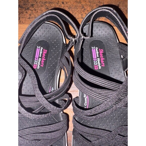 Skechers Reggae Cup Simply Biased Sandal size 10 - Picture 2 of 6